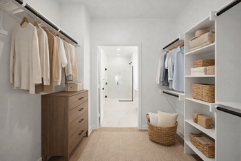 Walk-in closets*